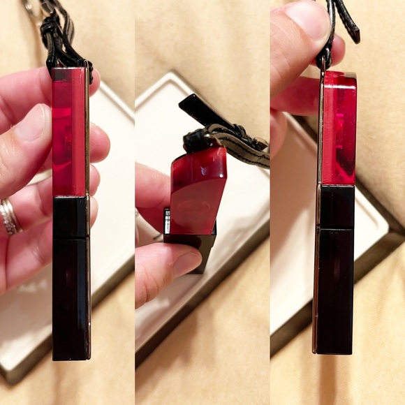 Auth. Prada Rare Trick Acrylic Lipstick Keychain - Picture 9 of 13